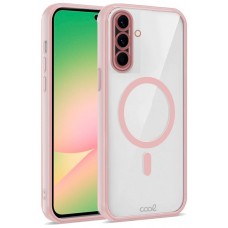 Carcasa COOL para Samsung A566 Galaxy A56 5G Magnética Borde Rosa