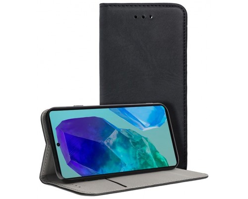 Funda COOL Flip Cover para  Samsung M556 Galaxy M55 5G Liso Negro