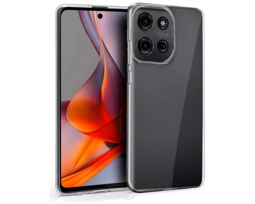 Funda COOL Silicona para Motorola Moto G75 5G (Transparente)