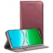 Funda COOL Flip Cover para Oppo A5 Pro / A5 Pro 5G Liso Burgundy