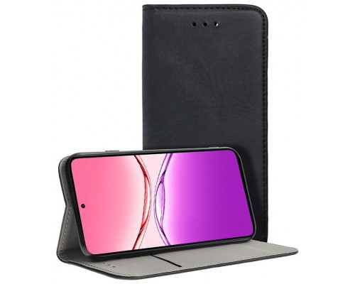 Funda COOL Flip Cover para Oppo A5 4G / A5 5G Liso Negro