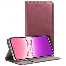 Funda COOL Flip Cover para Oppo A5 4G / A5 5G Liso Burgundy