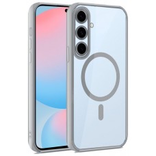 Carcasa COOL para Samsung S721 Galaxy S24 FE Magnética Borde Plata