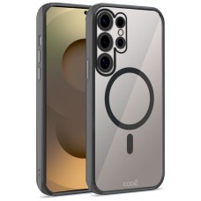 Carcasa COOL para Samsung S938 Galaxy S25 Ultra Magnética Borde Negro