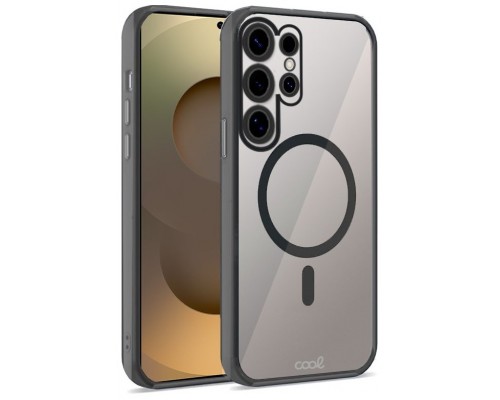 Carcasa COOL para Samsung S938 Galaxy S25 Ultra Magnética Borde Negro