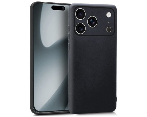 Funda COOL Silicona para iPhone 17 Pro (Negro)