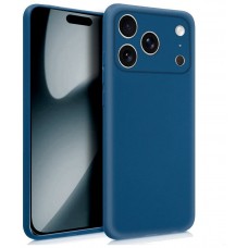 Funda COOL Silicona para iPhone 17 Pro (Azul)