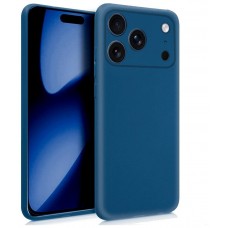 Funda COOL Silicona para iPhone 17 Pro Max (Azul)