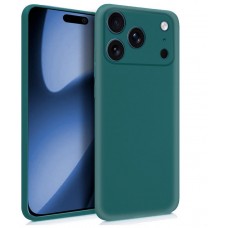 Funda COOL Silicona para iPhone 17 Pro Max (Verde)
