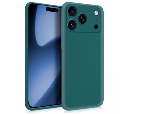 Funda COOL Silicona para iPhone 17 Pro Max (Verde)