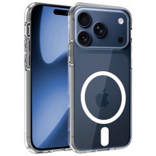 Carcasa COOL para iPhone 17 Pro Max Magnética Transparente