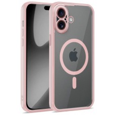 Carcasa COOL para iPhone 17 Magnética Borde Rosa