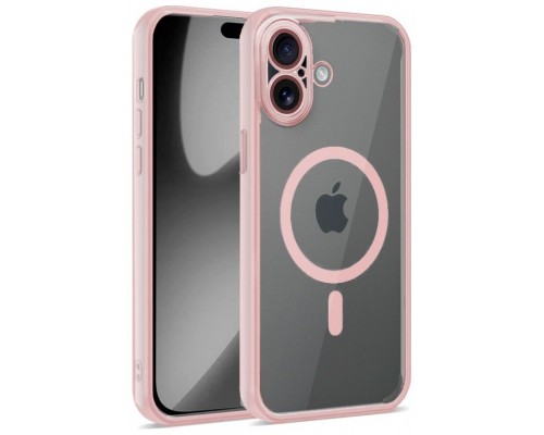Carcasa COOL para iPhone 17 Magnética Borde Rosa