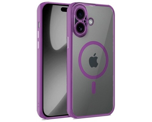 Carcasa COOL para iPhone 17 Magnética Borde Violeta