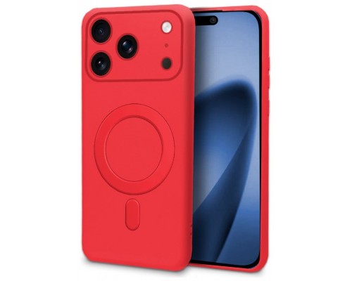 Carcasa COOL para iPhone 17 Pro Max Magnética Cover Rojo