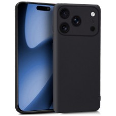 Funda COOL Silicona para iPhone 17 Pro Max (Negro)