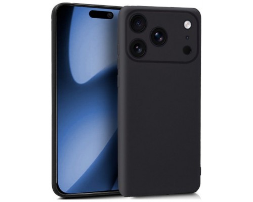 Funda COOL Silicona para iPhone 17 Pro Max (Negro)