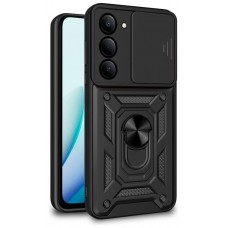 Carcasa COOL para Xiaomi Redmi 15 / 15 5G Hard Ring Negro
