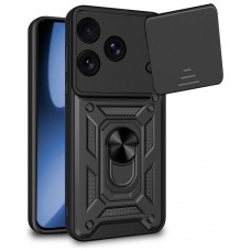 Carcasa COOL para iPhone 17 Pro Max Hard Ring Negro
