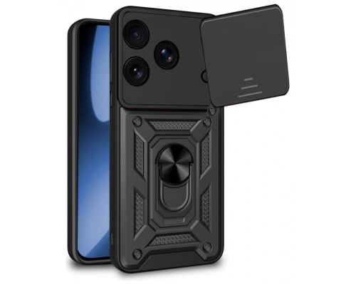 Carcasa COOL para iPhone 17 Pro Max Hard Ring Negro