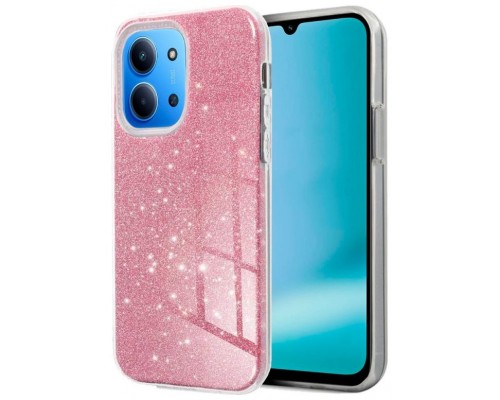 Carcasa COOL para Xiaomi Redmi 15C / 15C 5G / Poco C85 Glitter Rosa