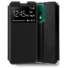 Funda COOL Flip Cover para Oppo Reno 14 5G / 14 F 5G / 14 FS 5G Liso Negro