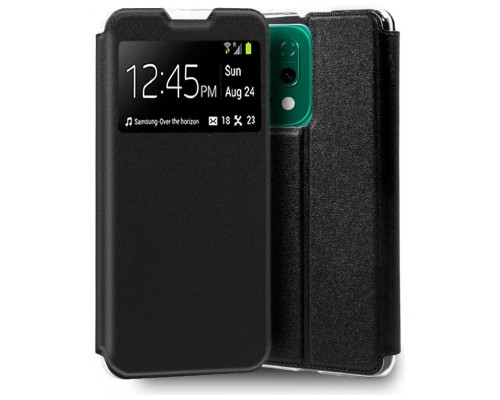 Funda COOL Flip Cover para Oppo Reno 14 5G / 14 F 5G / 14 FS 5G Liso Negro
