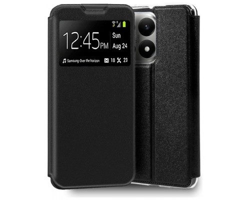 Funda COOL Flip Cover para Xiaomi 15T Liso Negro