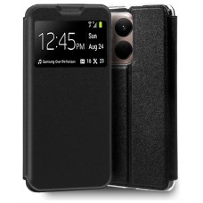 Funda COOL Flip Cover para Xiaomi 15T Pro Liso Negro