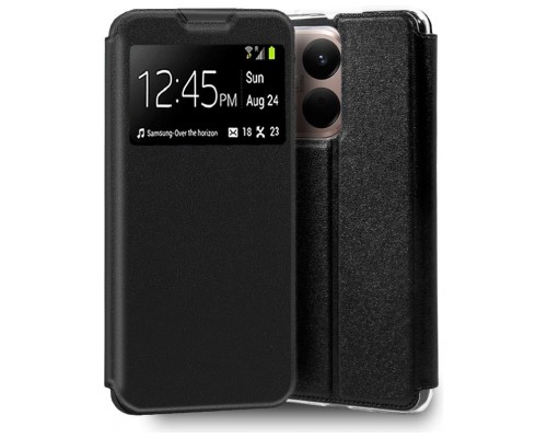 Funda COOL Flip Cover para Xiaomi 15T Pro Liso Negro