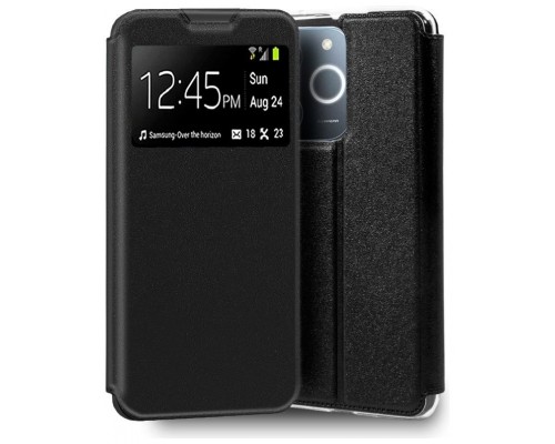 Funda COOL Flip Cover para Realme Note 70T Liso Negro