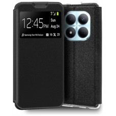 Funda COOL Flip Cover para Xiaomi Redmi Note 15 Pro Liso Negro