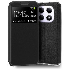 Funda COOL Flip Cover para Xiaomi Redmi Note 15 5G / Poco M8 Liso Negro
