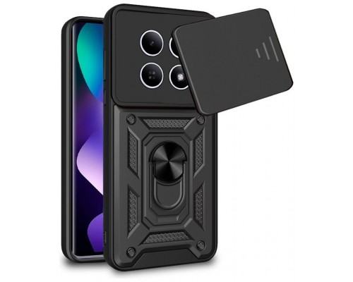 Carcasa COOL para Xiaomi Redmi Note 15 5G / Poco M8 Hard Ring Negro