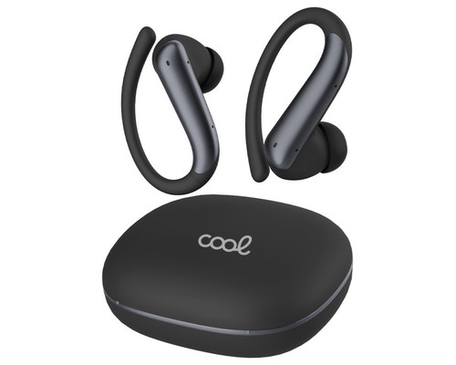 Auriculares Stereo Bluetooth Earbuds COOL Gym ANC Negro Auriculares Stereo Bluetooth Earbuds COOL Gym ANC Negro