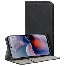 Funda COOL Flip Cover para Motorola Moto G55 5G Liso Negro