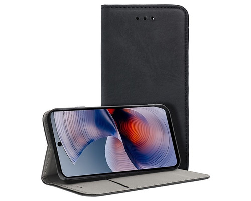 Funda COOL Flip Cover para Motorola Moto G55 5G Liso Negro