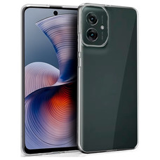 Funda COOL Silicona para Motorola Moto G55 5G (Transparente)