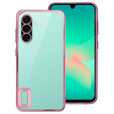Carcasa COOL para Samsung A266 Galaxy A26 5G / A17 / A17 5G Borde Metalizado (Rosa)