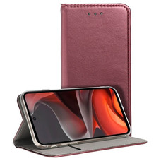 Funda COOL Flip Cover para Motorola Moto G05 / G15 Liso Burgundy