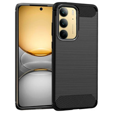 Carcasa COOL para Realme C75 / 14X 5G Carb&oacute;n Negro