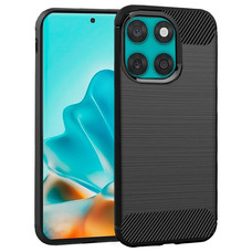 Carcasa COOL para Motorola Edge 60 / Edge 60 Fusion Carb&oacute;n Negro