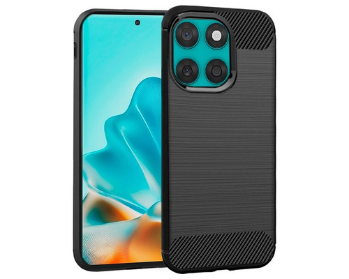 Carcasa COOL para Motorola Edge 60 / Edge 60 Fusion Carb&oacute;n Negro