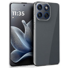 Funda COOL Silicona para Motorola Edge 70 (Transparente)