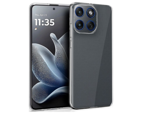 Funda COOL Silicona para Motorola Edge 70 (Transparente)