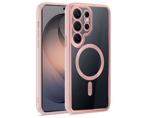 Carcasa COOL para Samsung S948 Galaxy S26 Ultra Magn&eacute;tica Borde Rosa