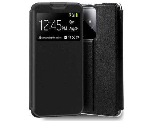 Funda COOL Flip Cover para Realme GT 7 Liso Negro Funda COOL Flip Cover para Realme GT 7 Liso Negro