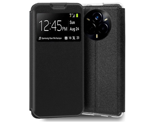 Funda COOL Flip Cover para Realme 14 Pro 5G Liso Negro Funda COOL Flip Cover para Realme 14 Pro 5G Liso Negro