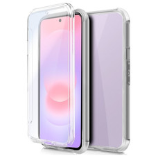 Funda COOL Silicona 3D para Samsung A376 Galaxy A37 5G (Transparente Frontal + Trasera) Funda COOL Silicona 3D para Samsung A376 Galaxy A37 5G (Transparente Frontal + Trasera)