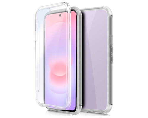 Funda COOL Silicona 3D para Samsung A376 Galaxy A37 5G (Transparente Frontal + Trasera) Funda COOL Silicona 3D para Samsung A376 Galaxy A37 5G (Transparente Frontal + Trasera)